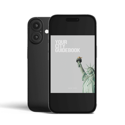 Digital New York City Travel Guide Book