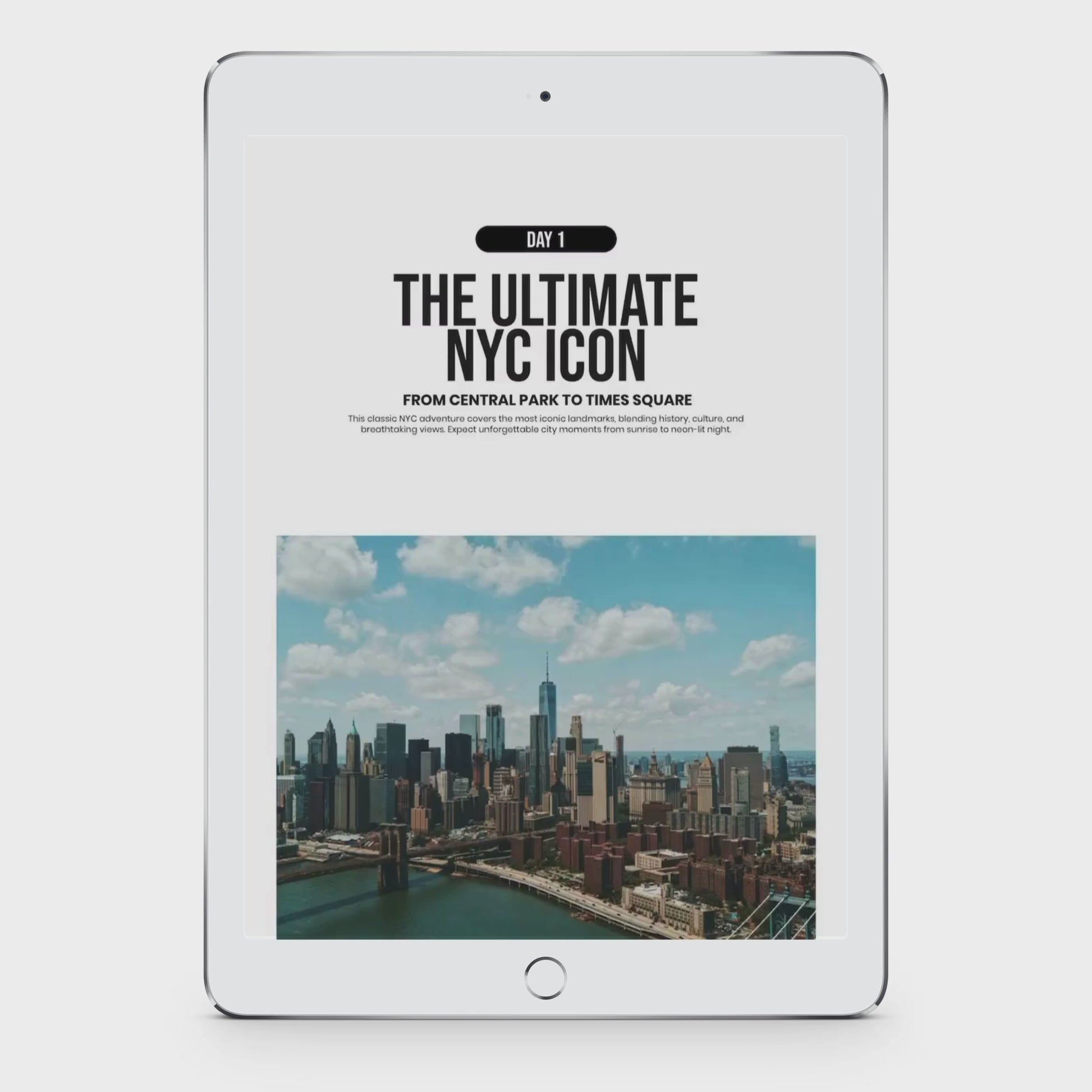 Digital NYC Guidebook (TAB VIEW)